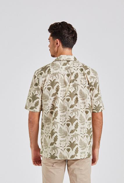 SUNSPEL Katie Scott Camp Collar Shirt White